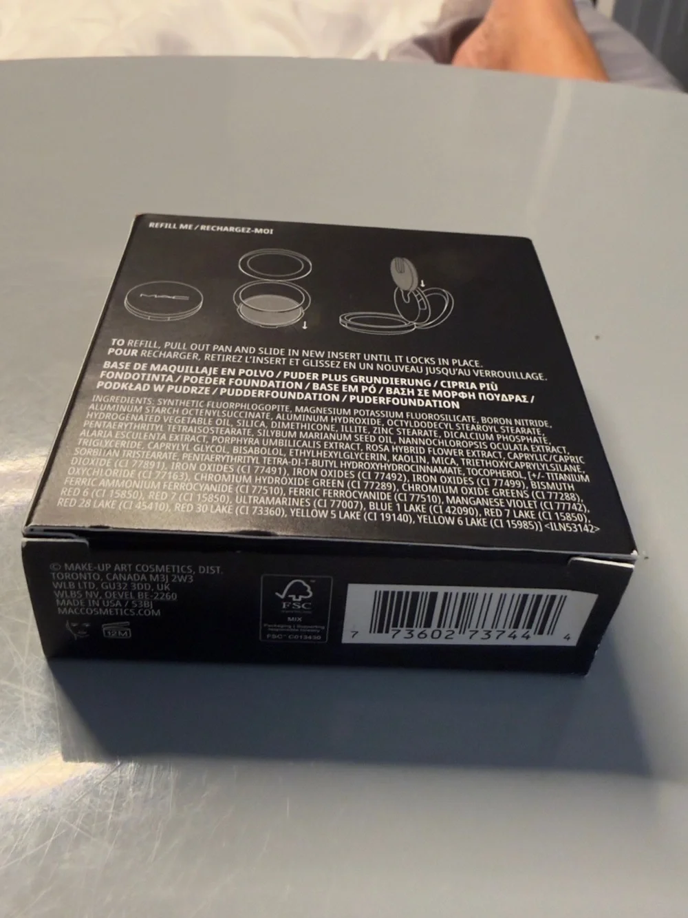 MAC Studio Fix Powder Plus Foundation C8 FULL SIZE 0.52 oz NEW/BOXED.